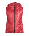 Guttha Woman Vest Red Size 6 Polyester In Red