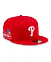 Guy Fieri's Flavortown X Mlb Men's Red Philadelphia Phillies 9fifty Snapback Hat In Red
