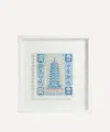 Guy Gee China Ii Medium Floating Framed Print