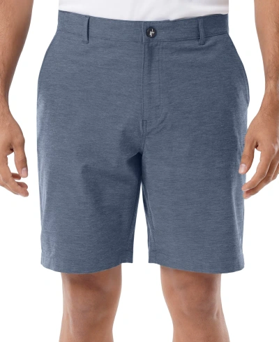 Guy Harvey Men's Performance Hybrid Shorts In Moonlit Ocean