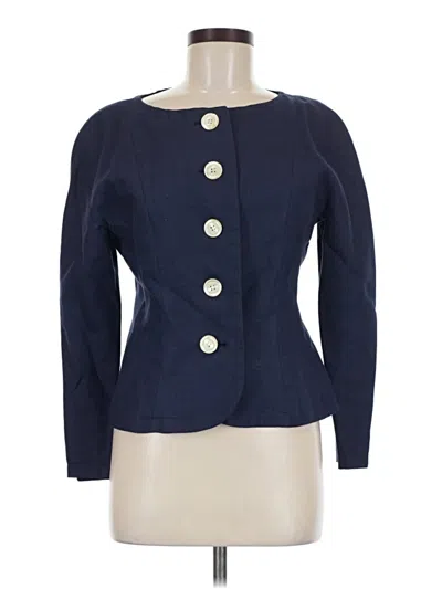 Pre-owned Guy Laroche Blazer Jacket In Blue