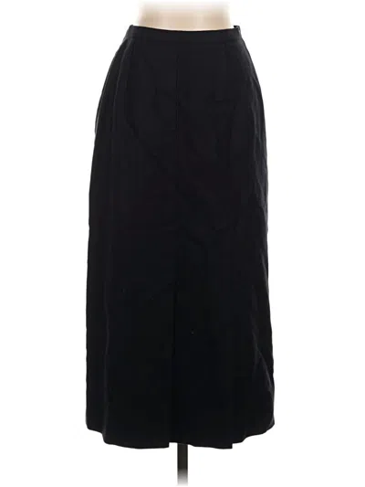 Pre-owned Guy Laroche Formal Skirt In Black