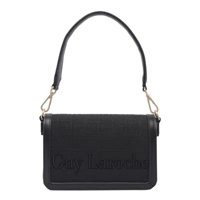 Guy Laroche Logo Crossbody Bag In Black