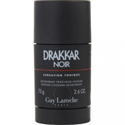 Guy Laroche Men's Drakkar Noir Deodorant Stick 2.6 oz Bath & Body 3360372009900 In White