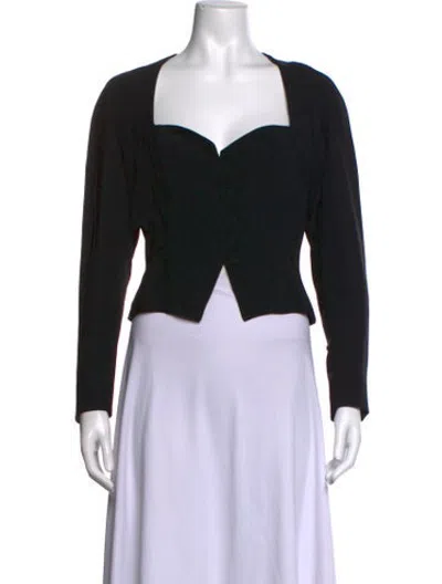 Pre-owned Guy Laroche Vintage 1990's Top In Black