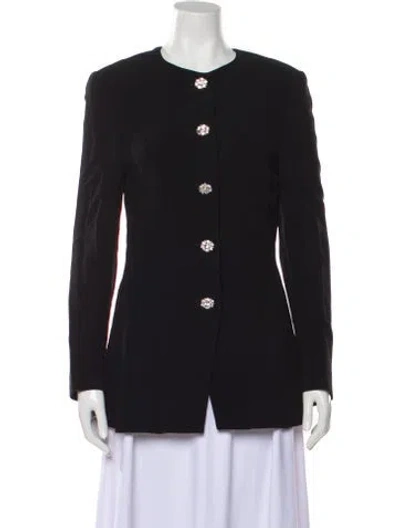 Pre-owned Guy Laroche Vintage Evening Jacket In Black