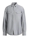 Guy Rover Man Shirt Grey Size 17 ½ Cotton In Gray