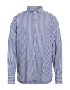 Guy Rover Man Shirt Navy Size 17 ½ Cotton In Blue
