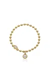 Guzema 18k Yellow Gold Duo Diamonds Eternal Ring