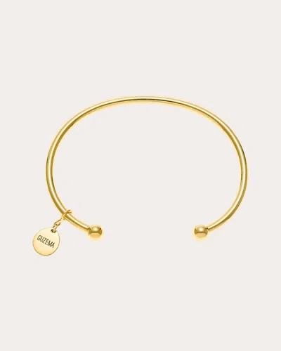 Guzema Women's 18k Gold Arc Cuff Bracelet In Yellow Gold