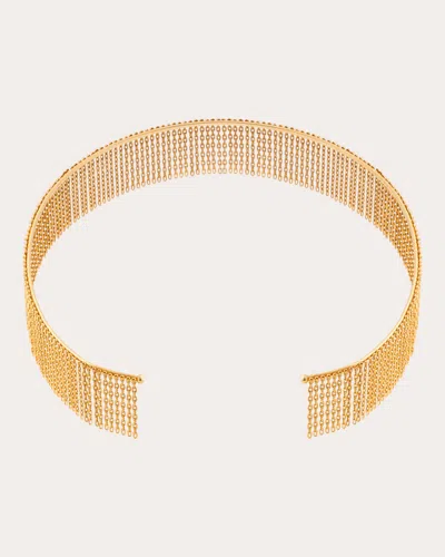 Guzema Women's 18k Gold Bold Chainfall Choker In Yellow Gold