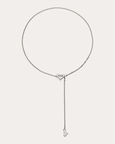 Guzema Women's 18k Gold Heart Transformer Bracelet In White Gold