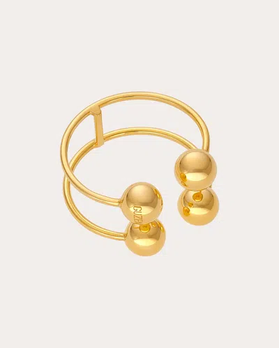 Guzema Women's 18k Gold Tetra Orb Ring In Yellow Gold