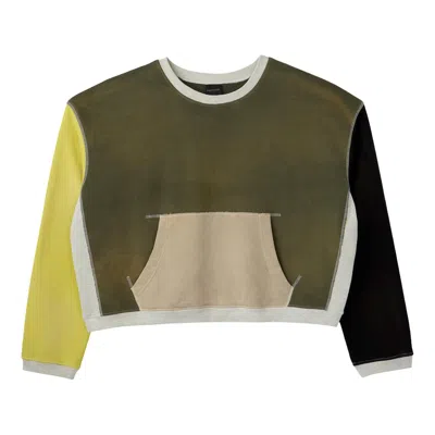 Pre-owned Gv Gallery Color Block Crewneck 'multicolor' | Multi-color | Men's Size M