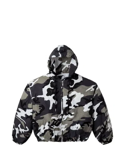 Gv Gallery Deron Camouflage-print Jacket In Multi
