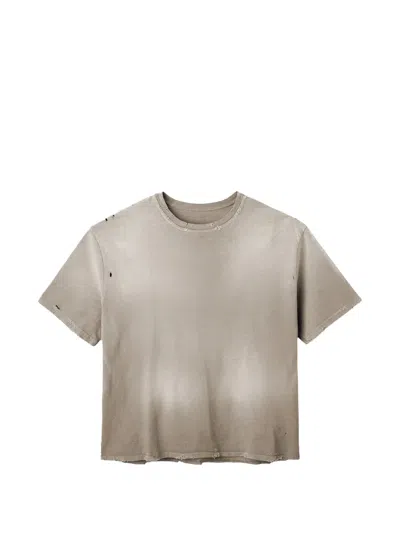 Gv Gallery Distressed T-shirt In Neutral