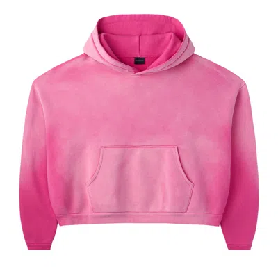 Pre-owned Gv Gallery Faded Hoodie 'pink' | Men's Size S