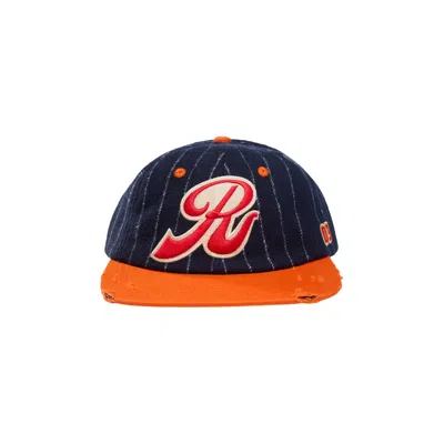 Pre-owned Gv Gallery Jackie Robinson Cap 'navy/orange' | Blue | Men's Size Onesize