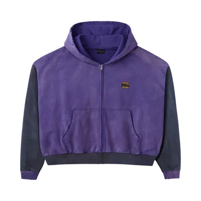 Pre-owned Gv Gallery Sierra Zip Up 'purple' | Men's Size M