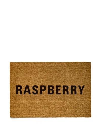 Gv Gallery Slogan-print Door Mat In 뉴트럴