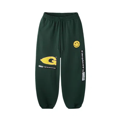 Pre-owned Gv Gallery X Greedy Unit Garbage Sweats 'green' | Men's Size Xl