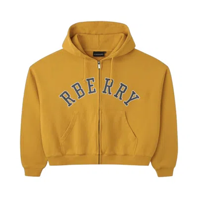 Pre-owned Gv Gallery Zip Up 'mustard' | Yellow | Men's Size Xl