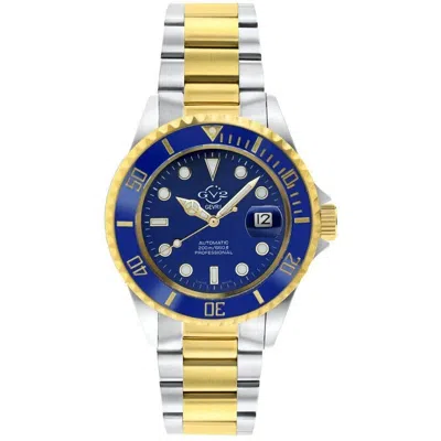 Pre-owned Gv2 $2895  - Liguria Diver - Two-tone 42mm Stainless Steel Auto Swiss Watch 42253