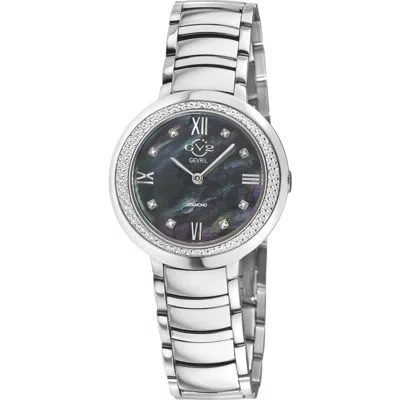 Gv2 Amalfi Mother-of-pearl Swiss Diamond Watch, 34mm In Metallic