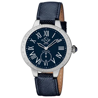 Gv2 By Gevril Astor Diamond Women's Watch In Purple