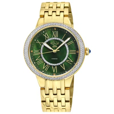 Gv2 By Gevril Astor Ii Diamond Women's Watch In Green