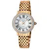GV2 BY GEVRIL GV2 BY GEVRIL ASTOR III MOTHER OF PEARL DIAL QUARTZ LADIES WATCH 9151B
