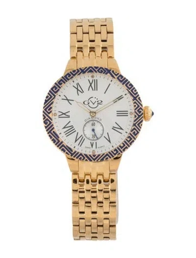 Pre-owned Gv2 By Gevril Astor Watch, 40mm In Multicolor
