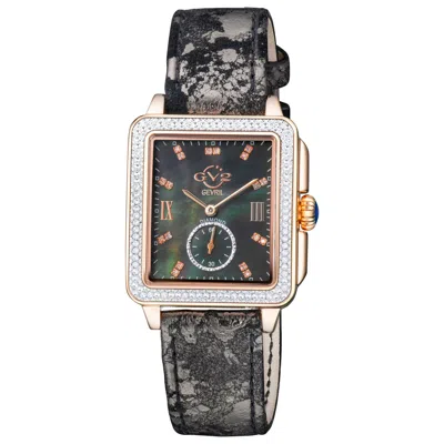 Gv2 By Gevril Bari Diamond Women's Watch In Black