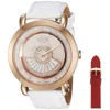 GV2 BY GEVRIL GV2 BY GEVRIL CATANIA BEIGE DIAL LADIES WATCH 3601