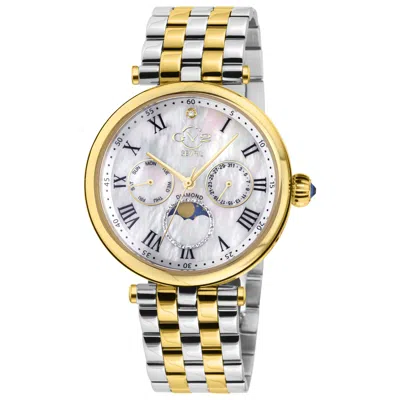 Gv2 By Gevril Florence Diamond Women's Watch In White