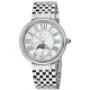 GV2 BY GEVRIL GV2 BY GEVRIL GENOA MOTHER OF PEARL DIAL QUARTZ MOON PHASE LADIES WATCH 12540B