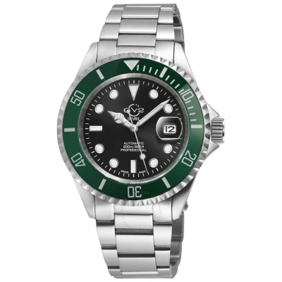 Gv2 By Gevril Liguria Black Dial Men's Watch 42249 In Black / Green
