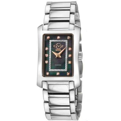 Gv2 By Gevril Luino Diamond Mother Of Pearl Dial Ladies Watch 14600b In Metallic