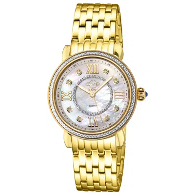 Gv2 By Gevril Marsala Diamond Women's Watch