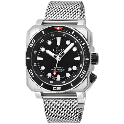 Pre-owned Gv2 By Gevril Men's 4541b Xo Submarine Swiss Automatic Sw200 Steel Date Watch