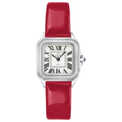 Gv2 By Gevril Milan Diamond Women's Watch In Red