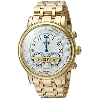 Gv2 By Gevril Montreux Chronograph Men's Watch 8102b In Gold