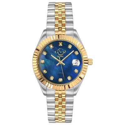 Gv2 By Gevril Naples Diamond Women's Watch In Gold