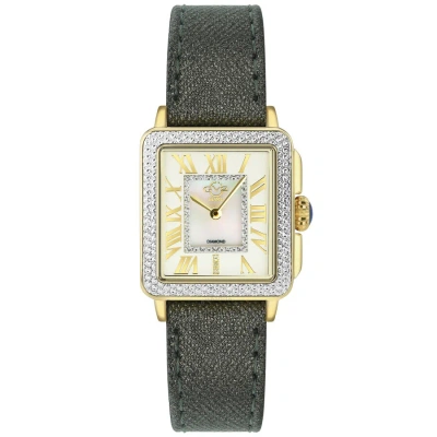 Gv2 By Gevril Padova Mother Of Pearl Dial Ladies Watch 12305 In Gold Tone / Grey / Mop / Mother Of Pearl / Yellow