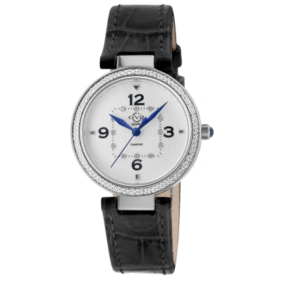 Gv2 By Gevril Piemonte Quartz White Dial Ladies Watch 14200-1 In Metallic