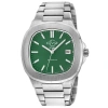 GV2 BY GEVRIL GV2 BY GEVRIL POTENTE GREEN DIAL MEN'S WATCH 18108B