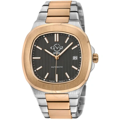 Gv2 By Gevril Potente Grey Dial Men's Watch 18104 In Gold