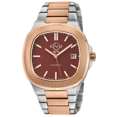 Gv2 By Gevril Potente Multi-color Dial Men's Watch 18116b In Two Tone  / Gold Tone / Rose / Rose Gold Tone