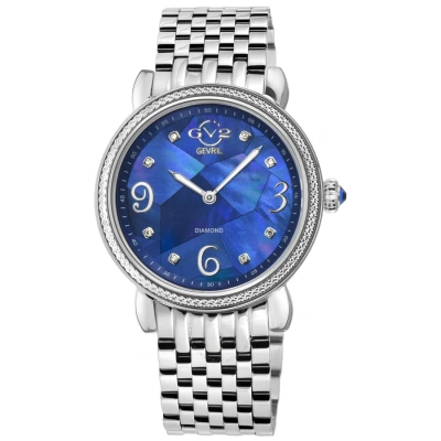 Gv2 By Gevril Ravenna Mother Of Pearl Dial Ladies Watch 12613b In Mop / Mother Of Pearl
