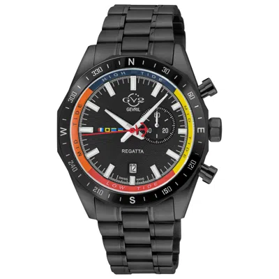 Gv2 By Gevril Regatta Men's Watch In Black